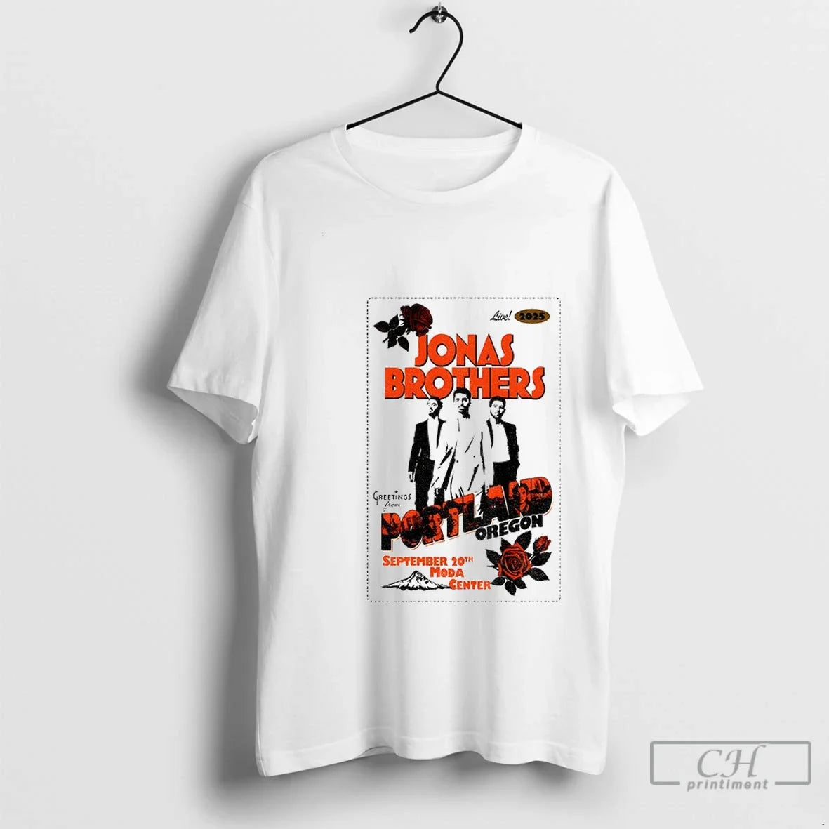 Premium Jonas Brothers Greetings From Your Hometown Portland Oregon September 20th Moda Center