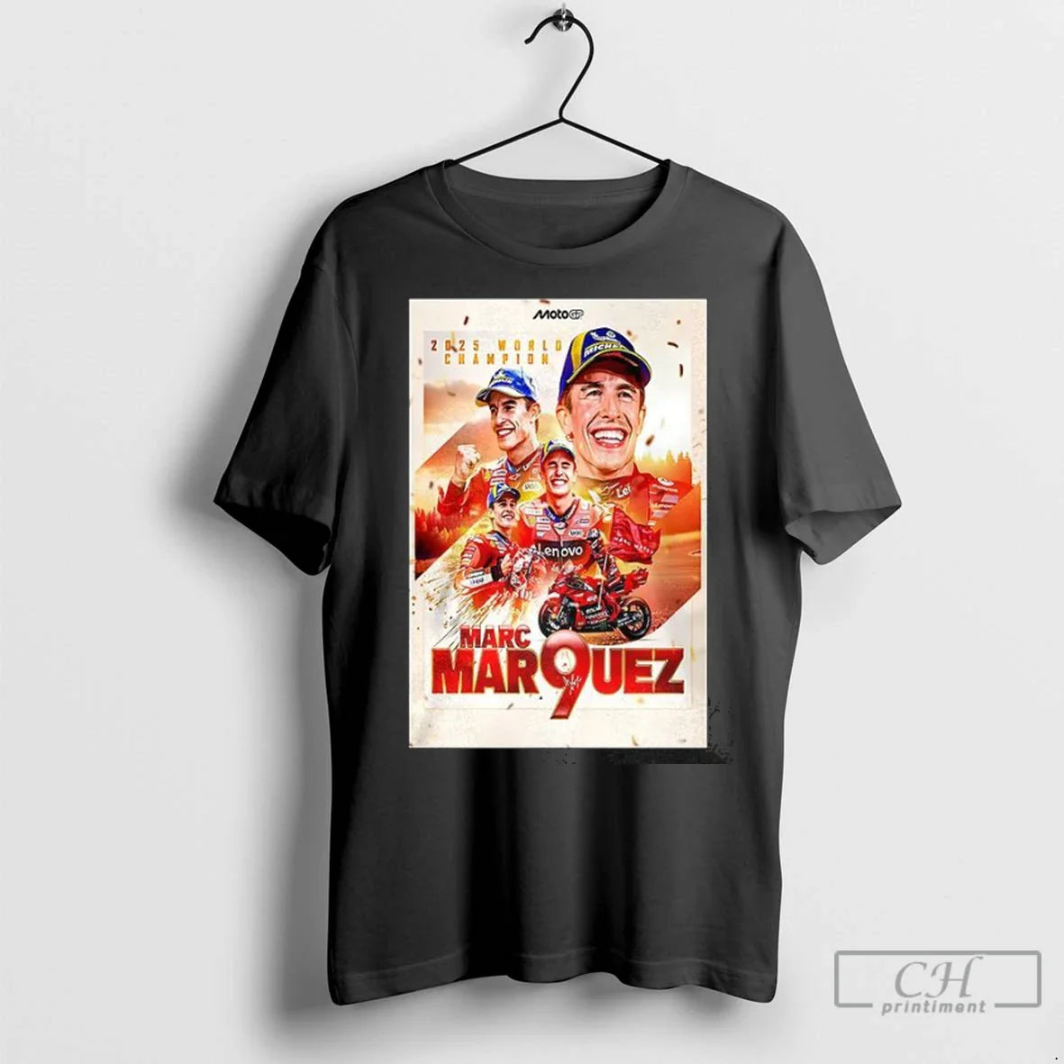 Premium Marc Marquez 2025 World Champion