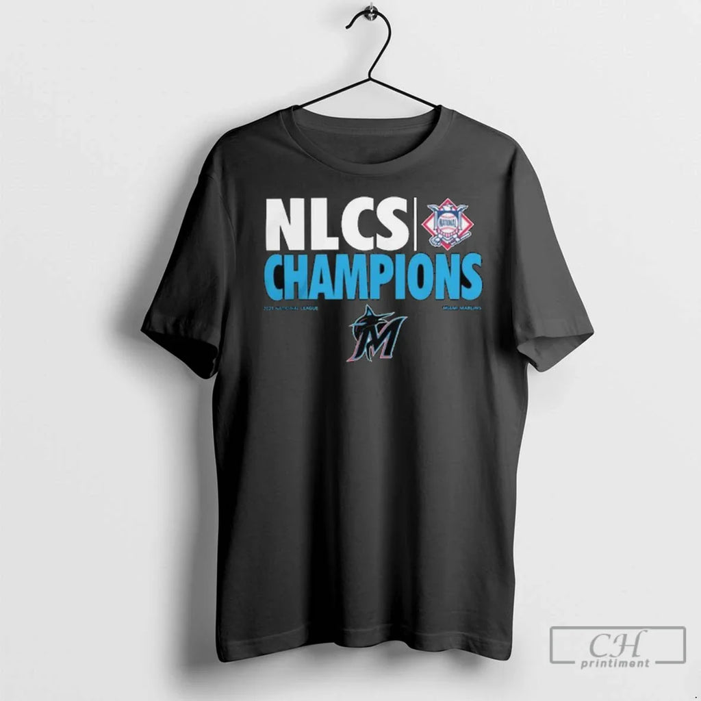 Premium Miami Marlins 2025 Nlcs Champions Mlb Postseason Long Sleve