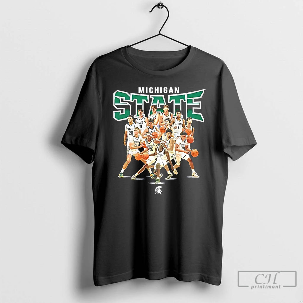 Premium Michigan State Spartans Mens Basketball Team Collage 2026