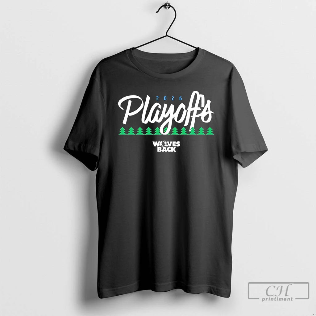 Premium Minnesota Timberwolves Basketball 2026 Playoffs Wolves Back
