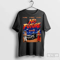 Premium No Future Outatime Retro 80s Arcade Back To The Future Style Long Sleve