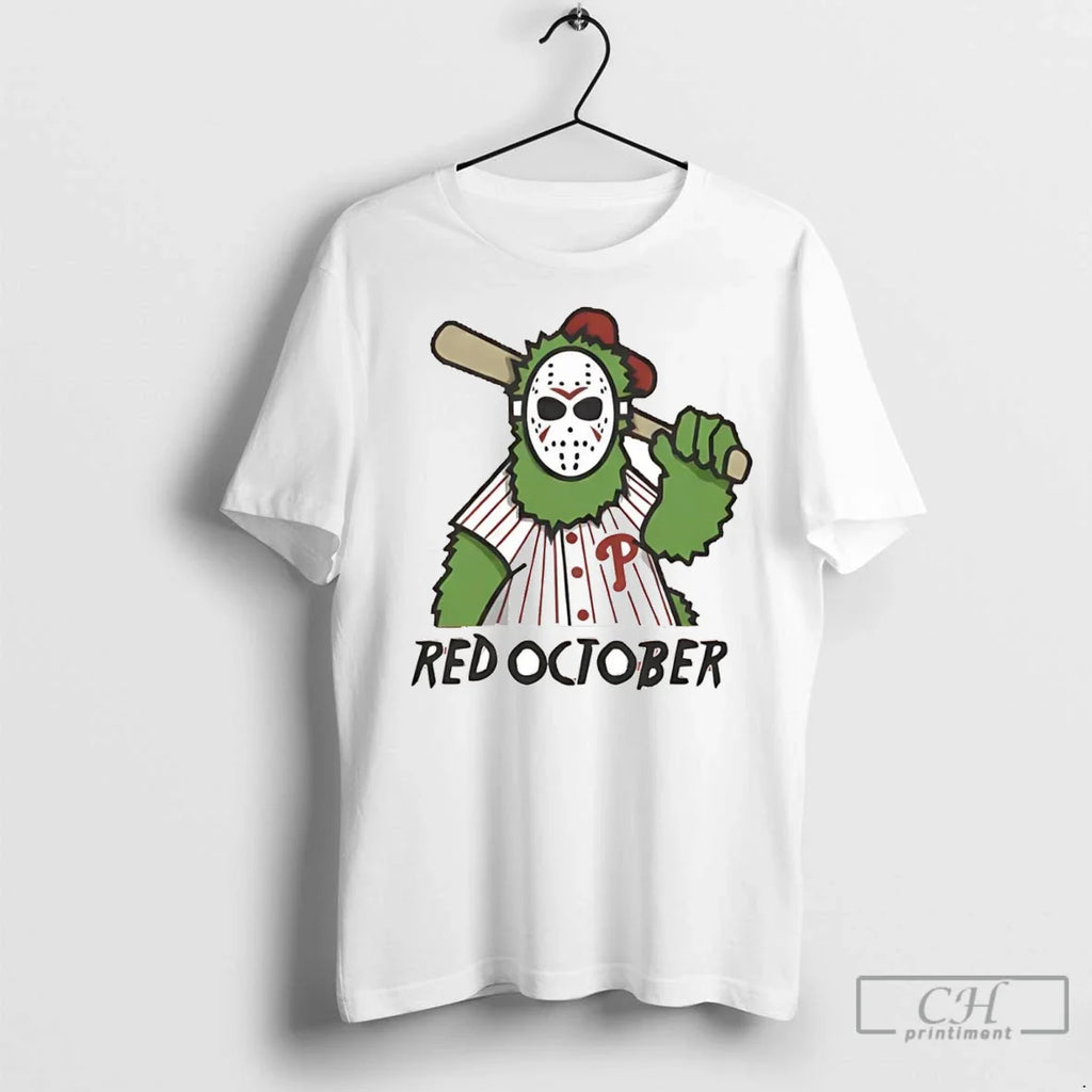 Premium Philadelphia Phillies Phanatic Jason Voorhees Red October