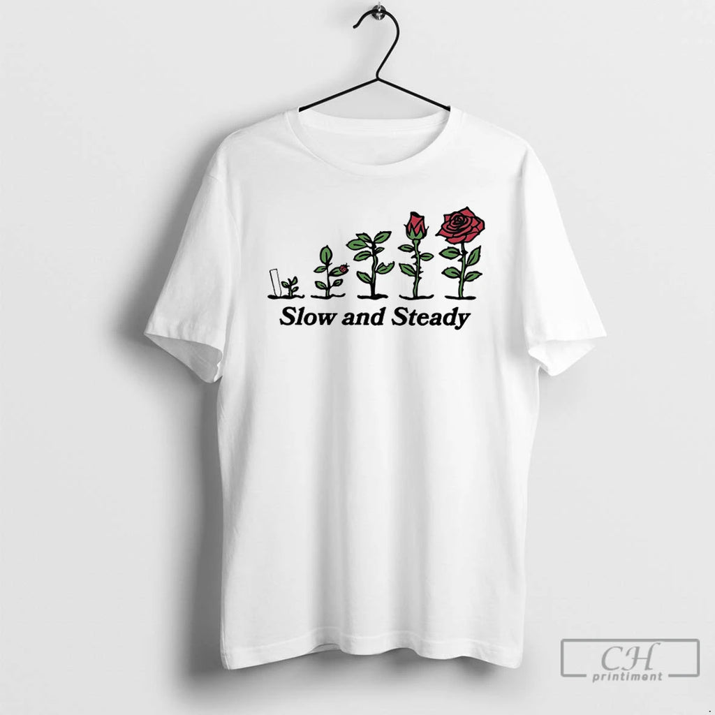 Premium Rose Growing Slow And Steady