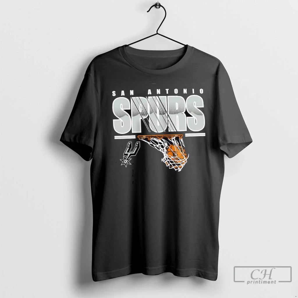 Premium San Antonio Spurs Black Hoop Dreams Basketball
