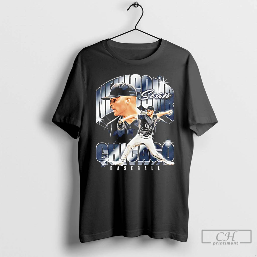 Premium Sean Newcomb Chicago White Sox Airbrush Vintage