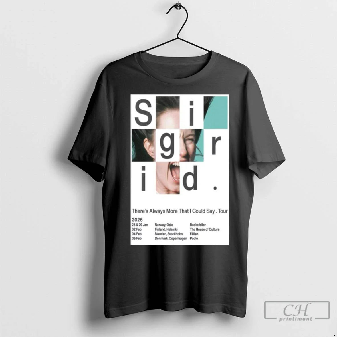 Premium Sigrid Theres Always More That I Could Say Tour 2026 Long Sleve