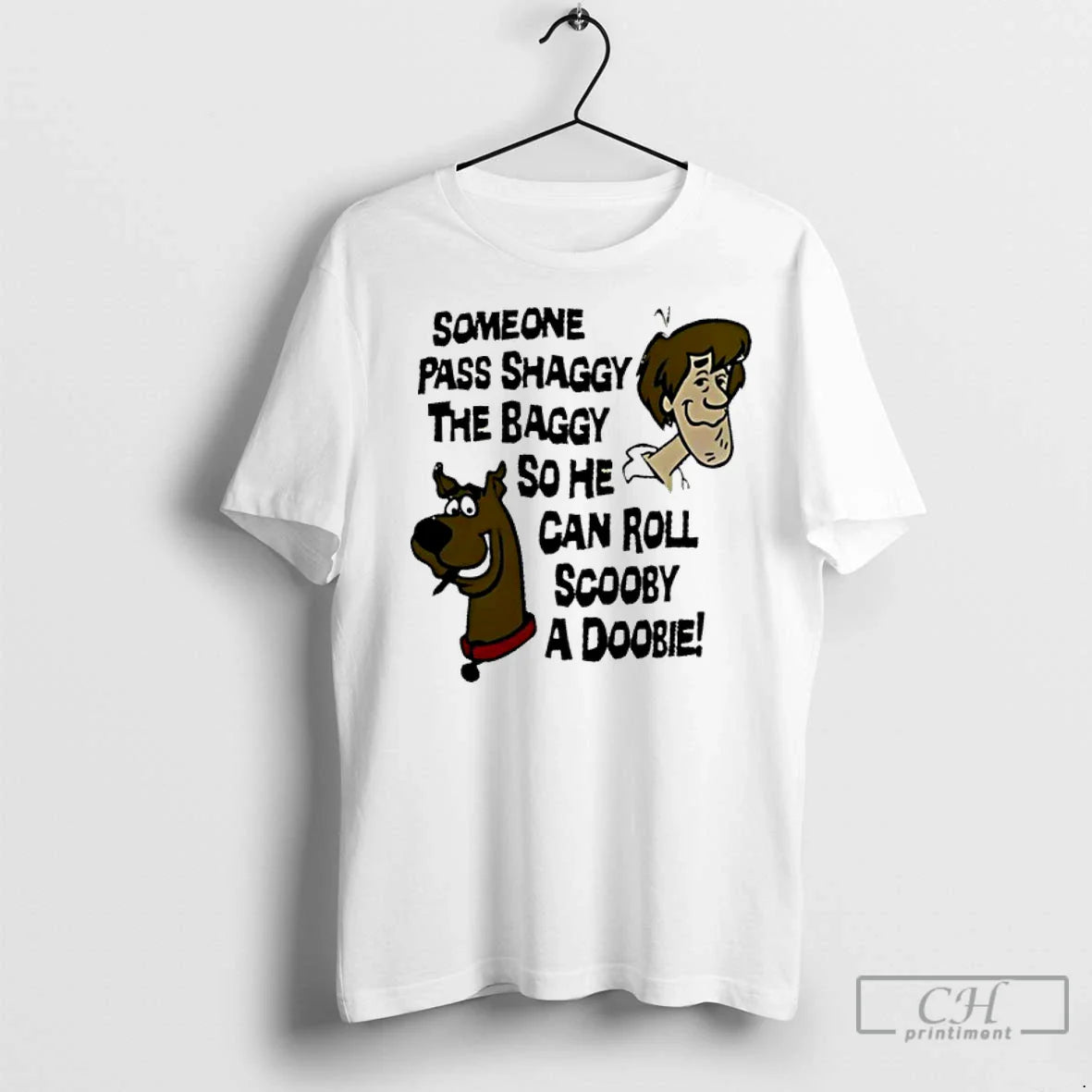 Premium Someone Pass Shaggy The Baggy So He Can Roll Scooby A Doobie Cartoon