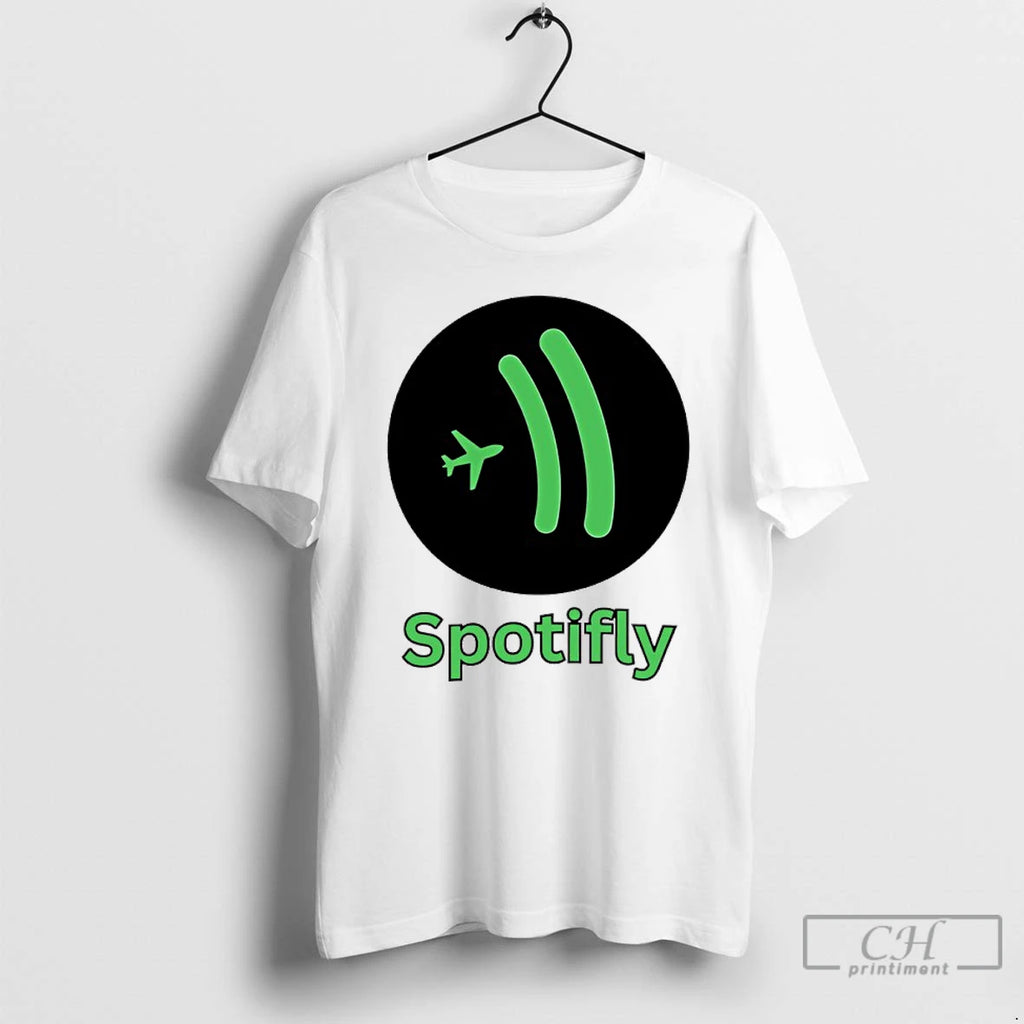 Premium Spotifly Spotify Parody Logo