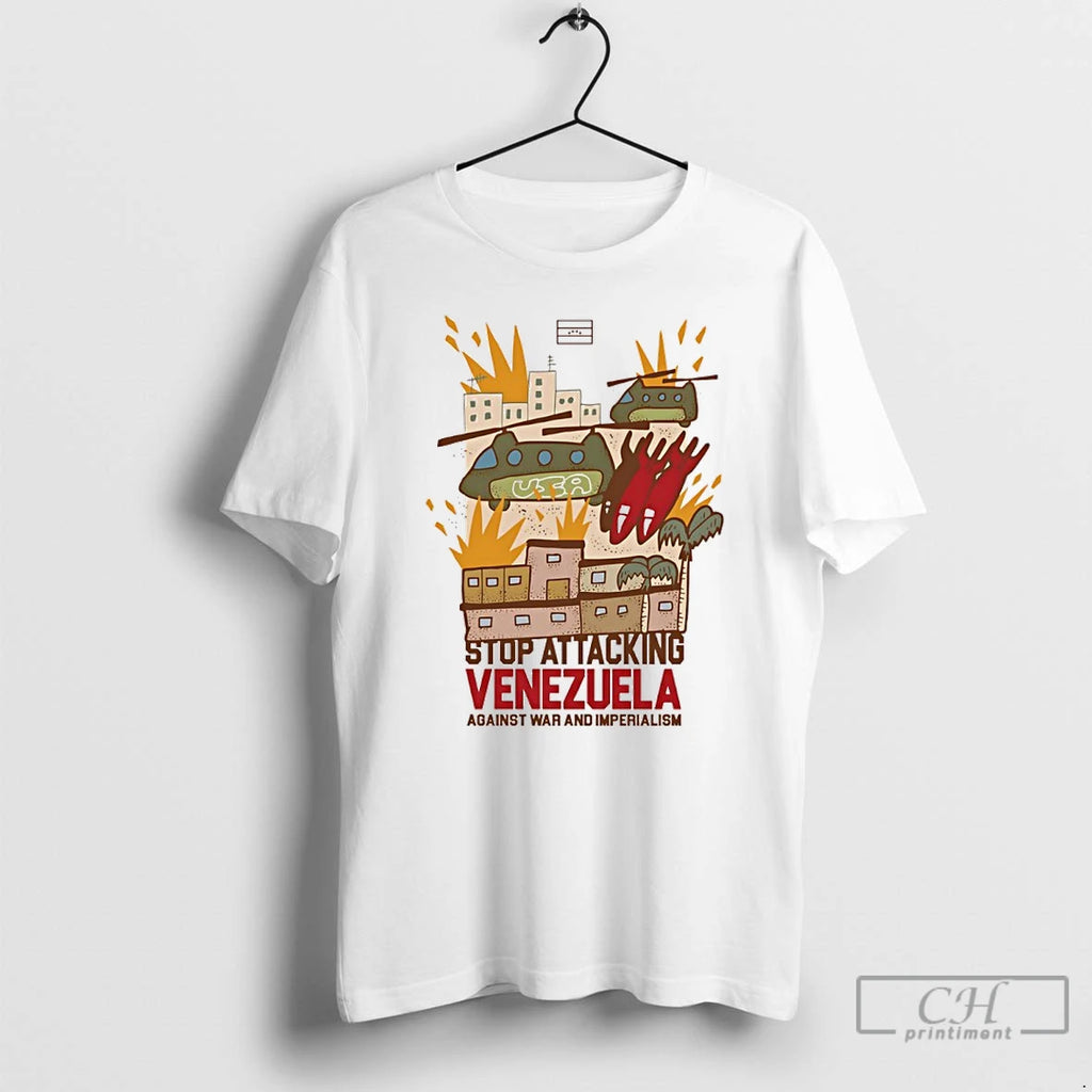 Premium Stop Attacking Venezuela Against War And Imperialism