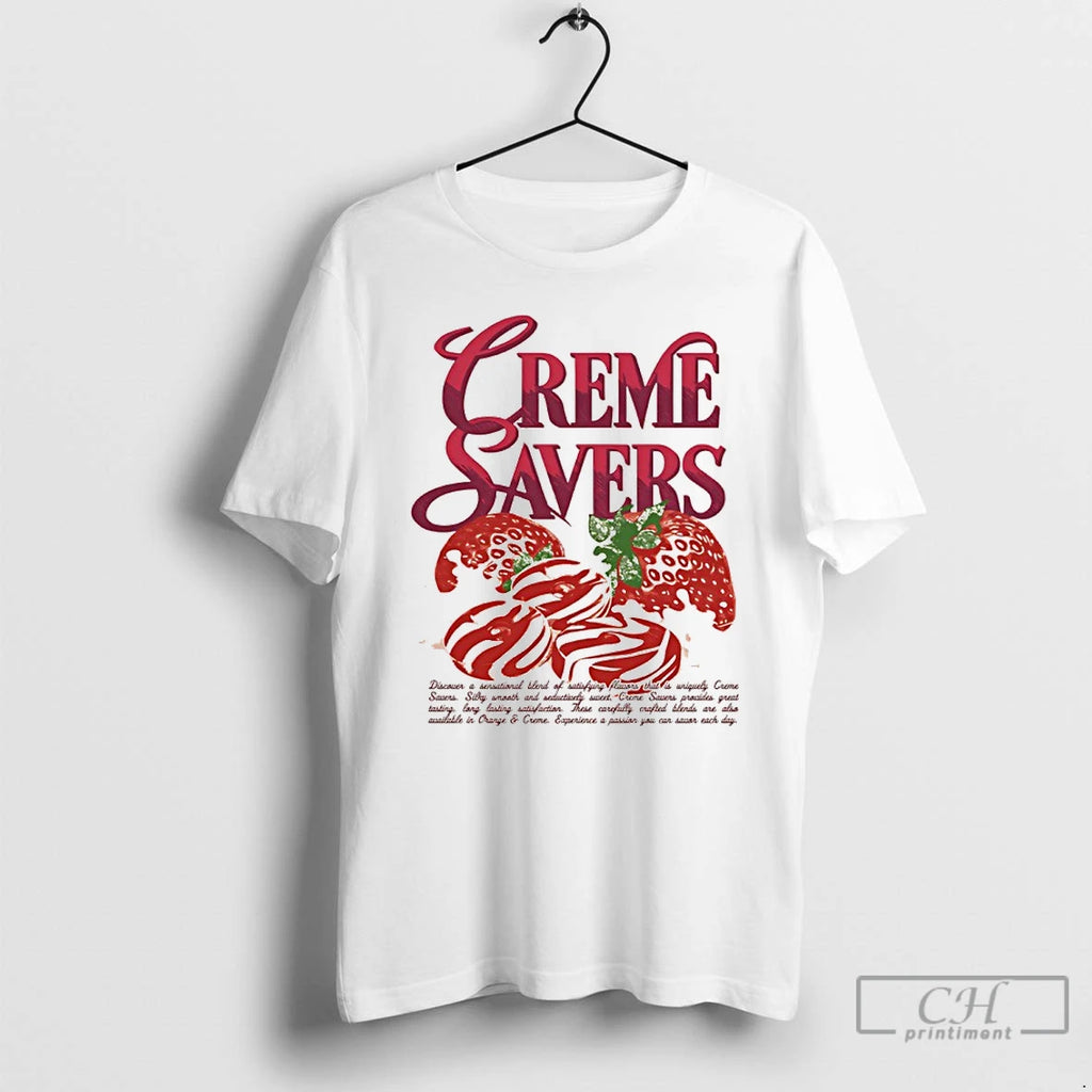 Premium Strawberry Swirl Candy Creme Savers