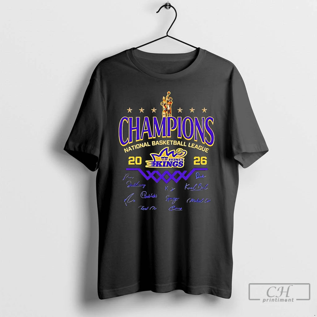 Premium Sydney Kings 2026 Nbl Champions Trophy