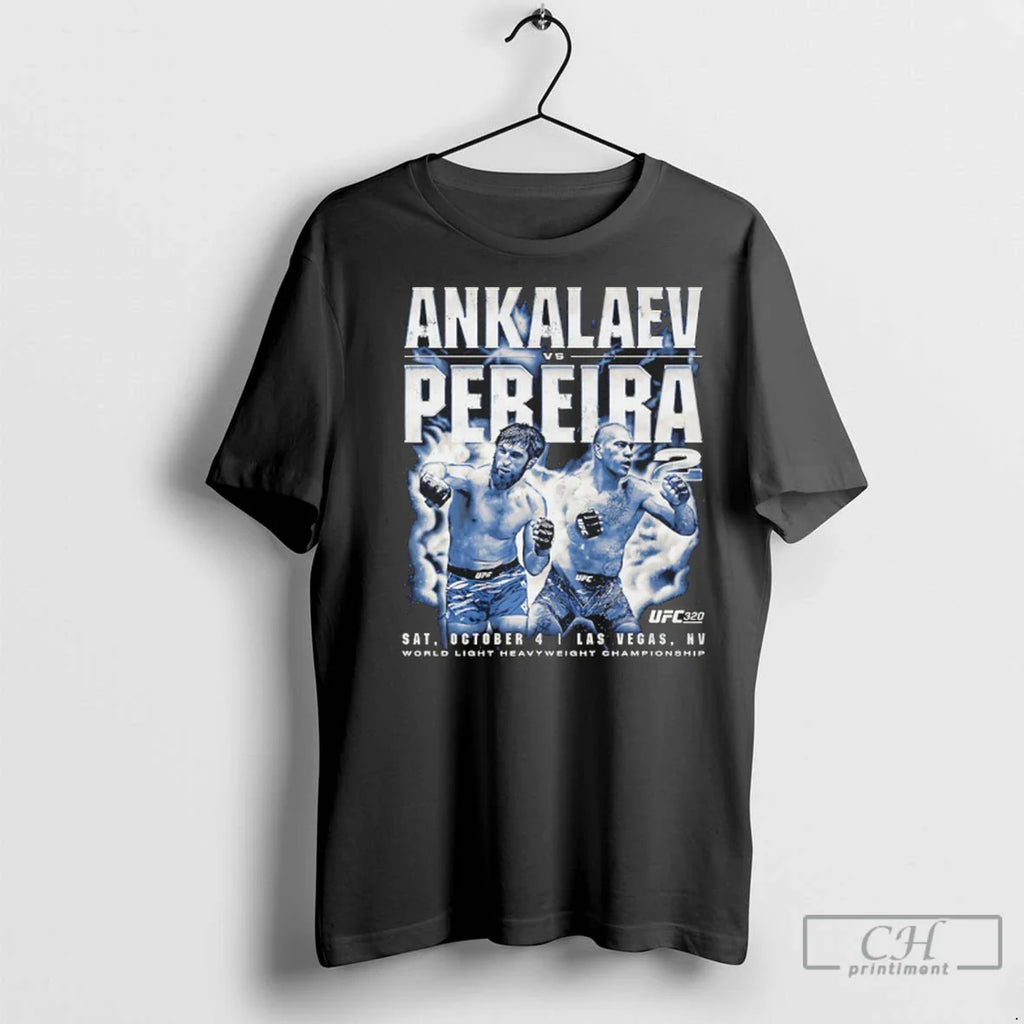 Premium Ufc 320 Ankalaev Vs Pereira 2 World Light Heavuweight Champions