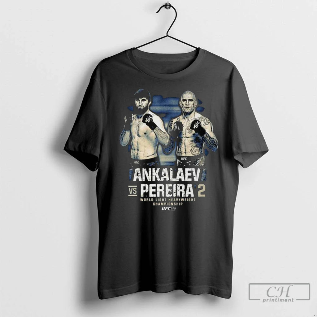 Premium Ufc 320 Ankalaev Vs Pereira 2 Bitmap Long Sleve
