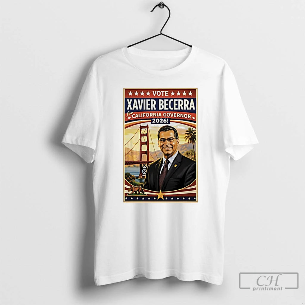 Premium Vote Xavier Becerra For California Governor 2026