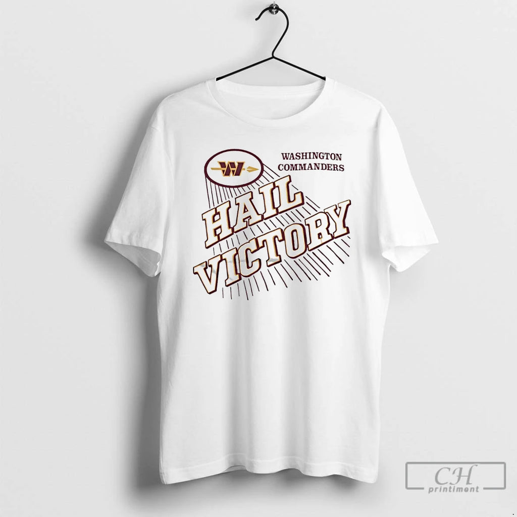 Premium Washington Commanders 2026 Hail Victory Logo