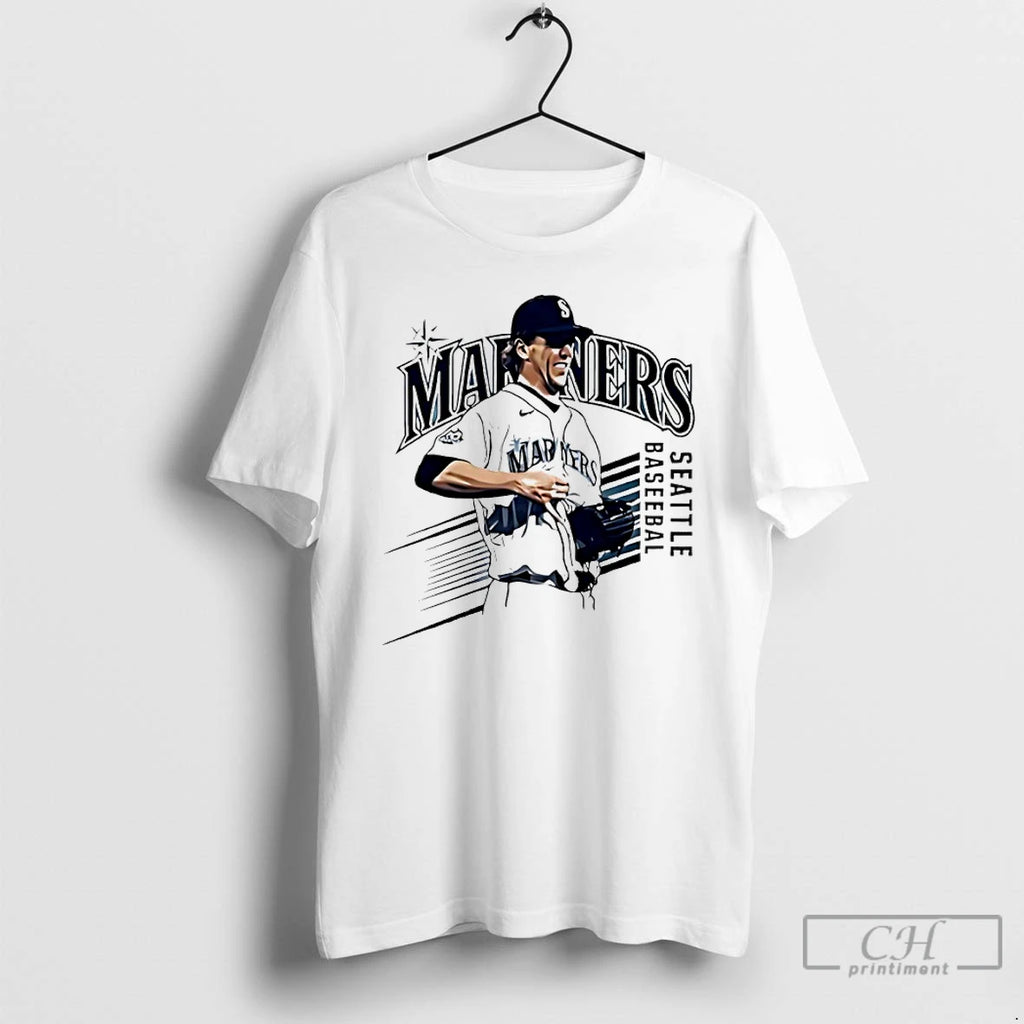 Premium Watch Mariners Logan Gilbert Catch Baseball Caught In