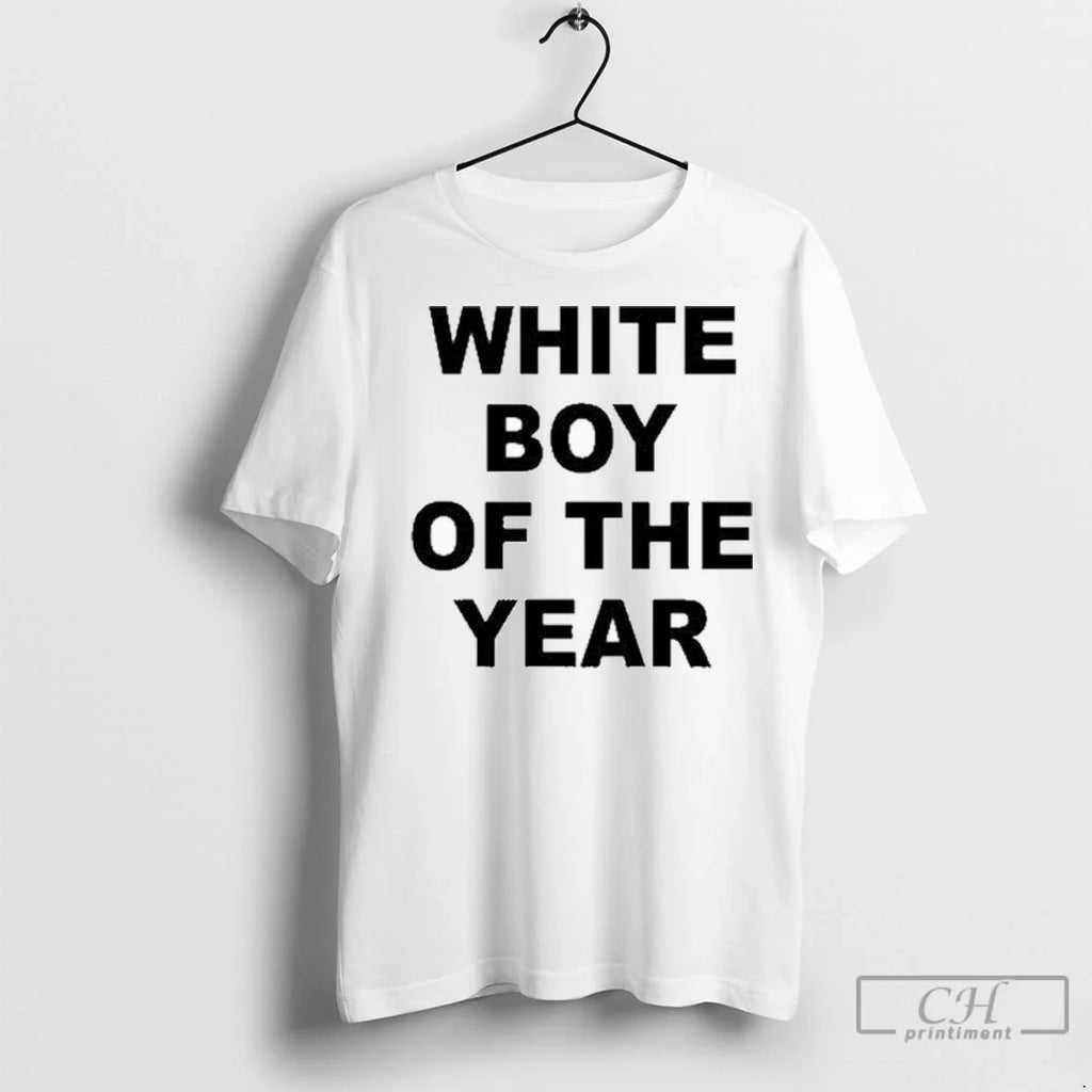 Premium White Boy Of The Year Grey
