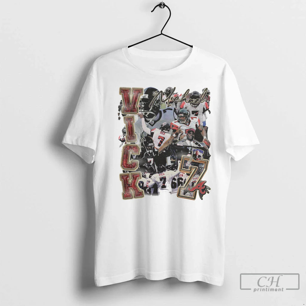 Premium Mike Vick Falcons Tee 8