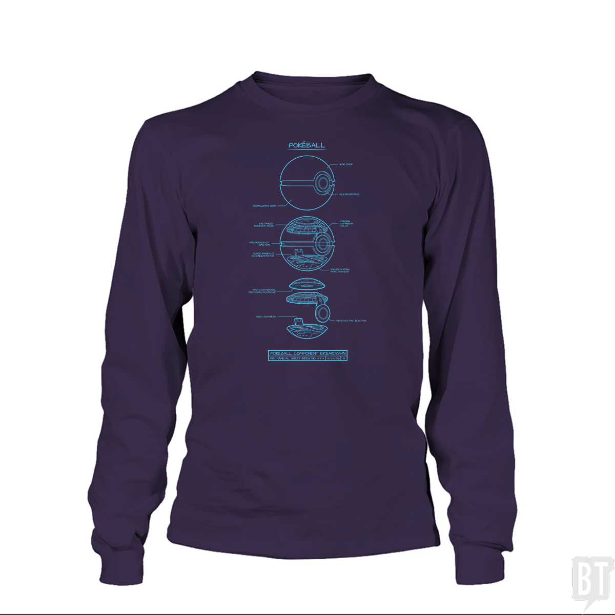 Pokeball  Long Sleeve