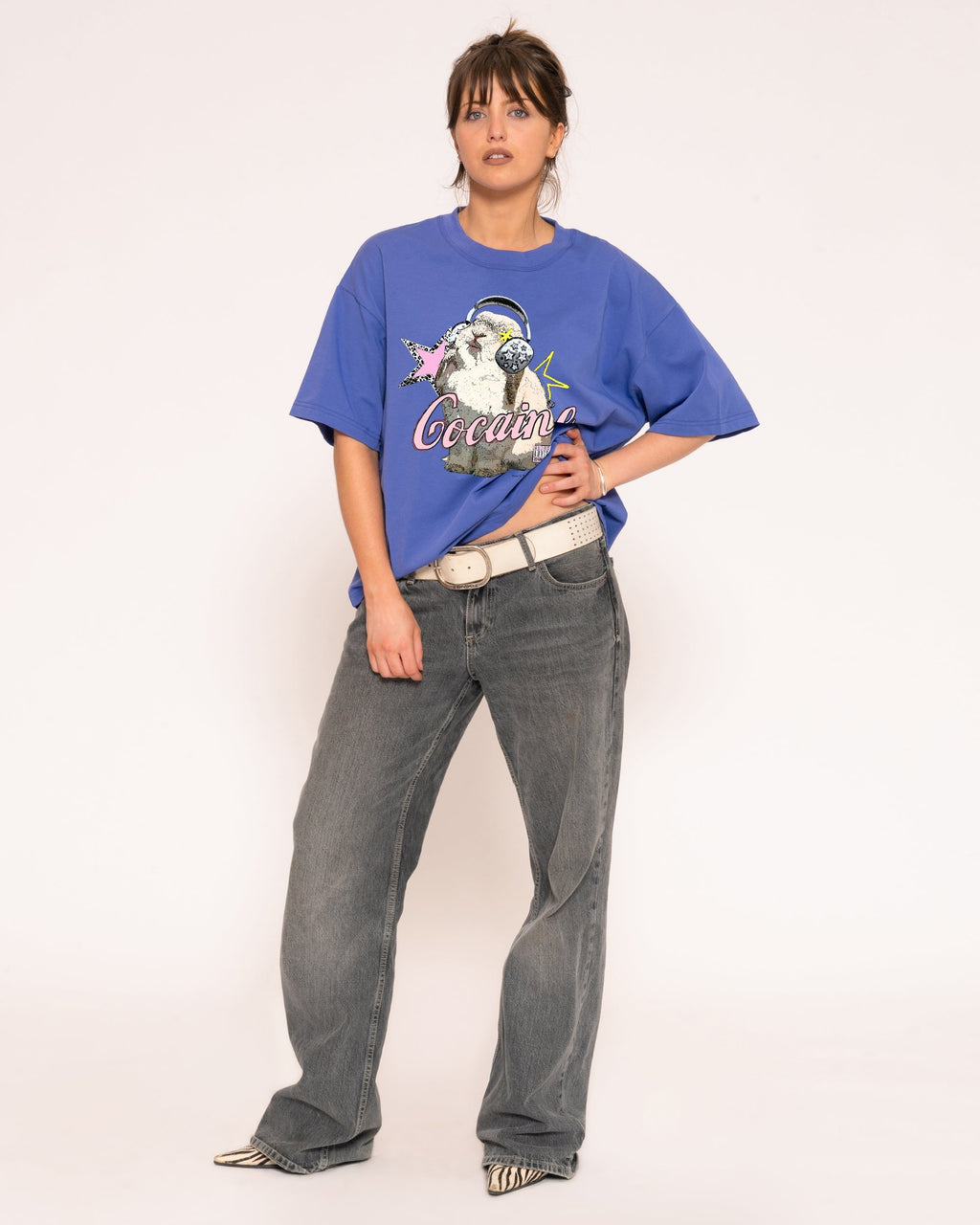 Euphoria Bunny Boxy Crop Tee