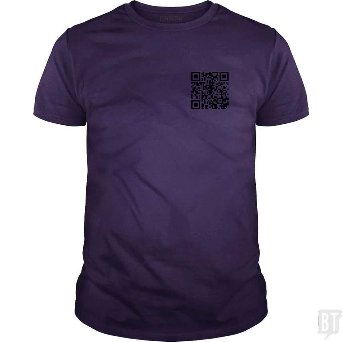 Rickroll QR Left Chest