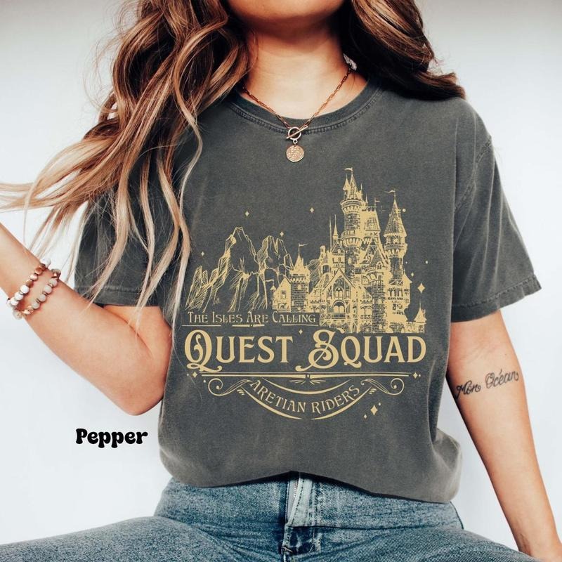 Quest Squad Dragon Riders Shirt Quest Squad Onyx Storm Shirt Riorson House Fantasy Reader Basgiath War Collegestyle{N002}2 T-Shirts