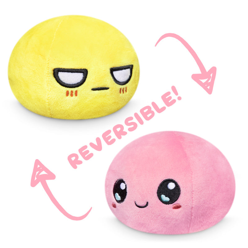 TeeTurtle Reversible Ball Plushie (Yellow + Pink)