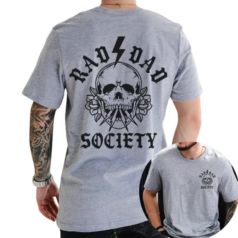 Rad Dad Society Cool Dad Club Dad Life First Present Dad Girl Dad Husband Daddy T-Shirts