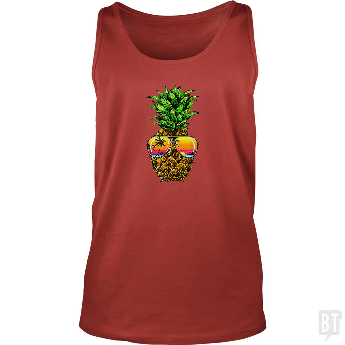 Sunglasses Pineapple Tank Top