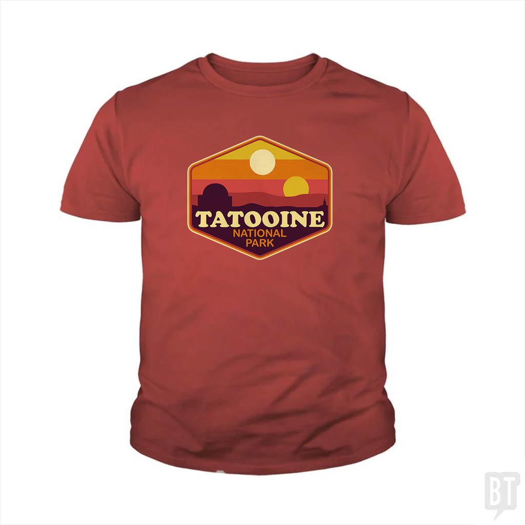 Tatooine National Park Kids Shirt