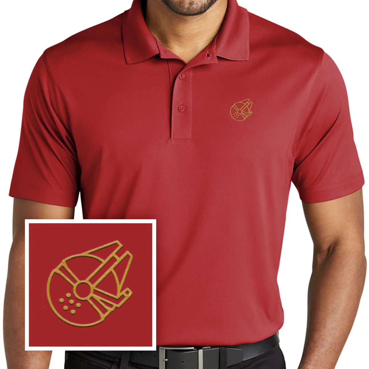 Millenium Falcon Polo Shirt