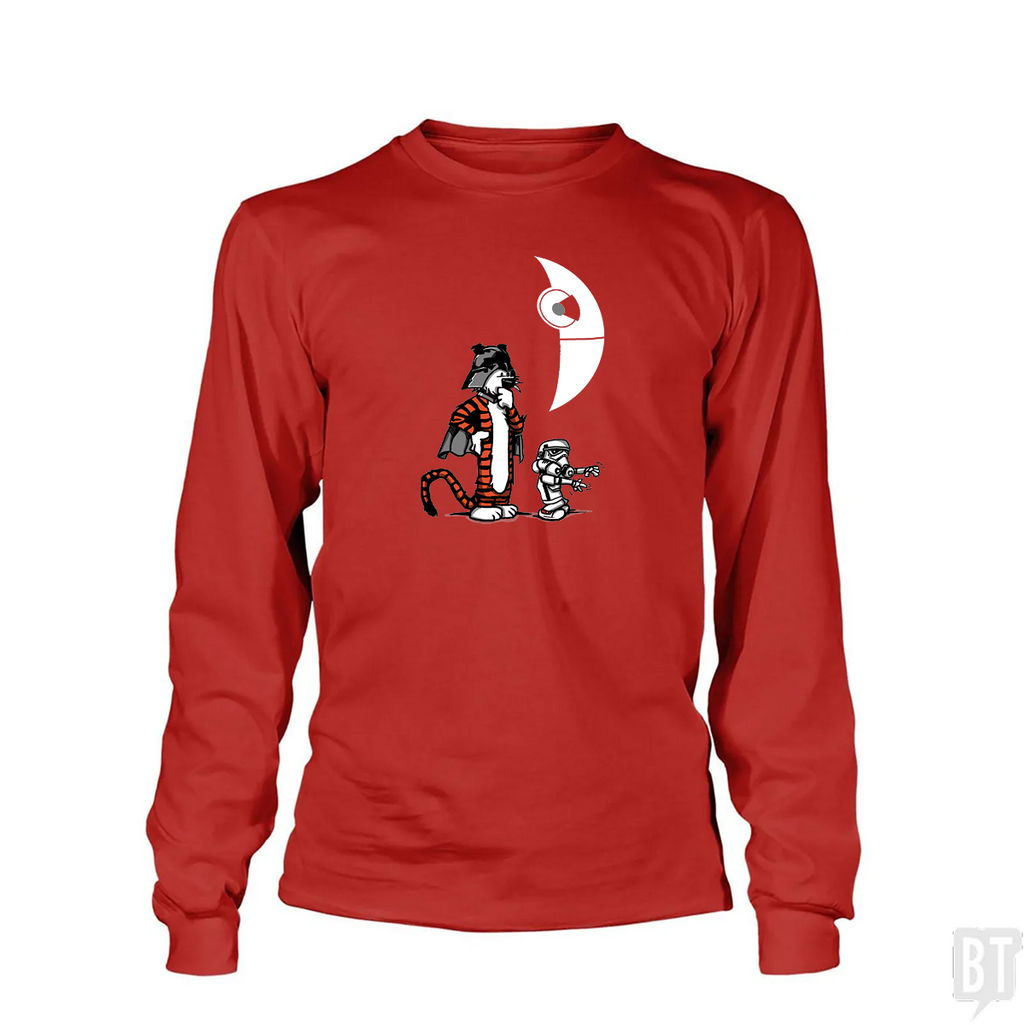Darth Hobbes and Calvin Trooper Long Sleeve