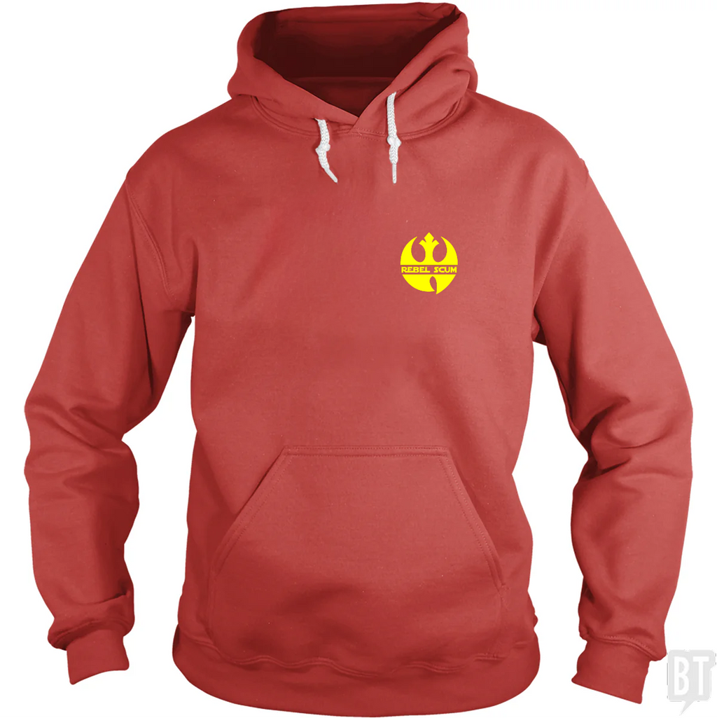 Rebel Scum 2 Left Chest Hoodie