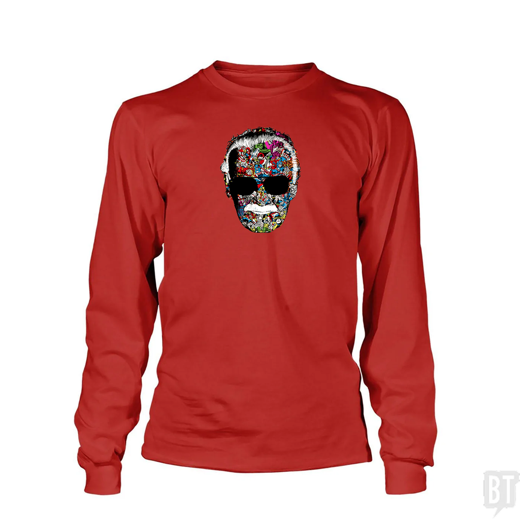 Stan Lee Man of Many Faces Long Sleeve