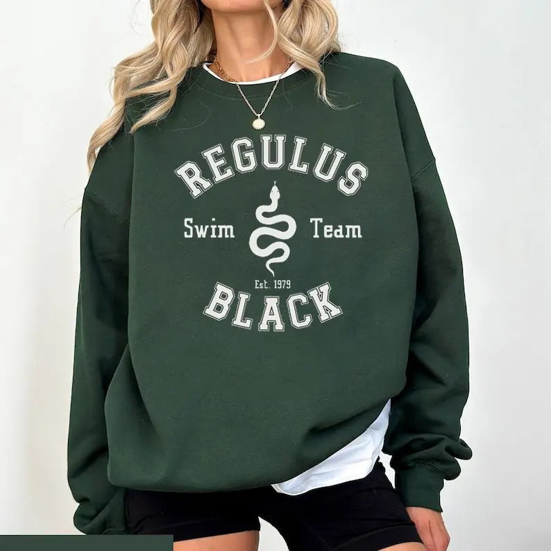 Regulus Swim Team Marauders Harry Fandom Marauders Era Wizard Book Wizard Marauders Shirt T-Shirts