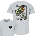 Rest Easy Easy Come Easy Go Skeleton Casual & Comfy Perfect & Streetwear Top Menswear T-Shirts