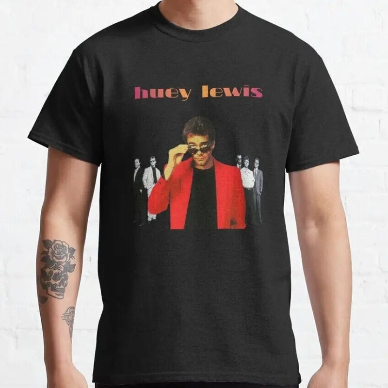 Retro Vintage Huey Band Legend Classic S 3XL T-Shirts