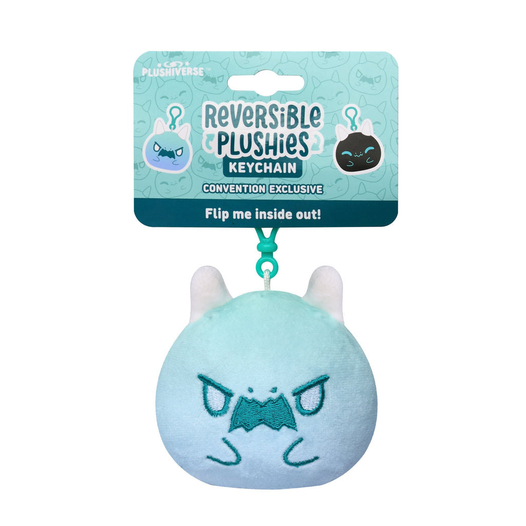 Plushiverse Peace & Rage Reversible Plushie Keychain