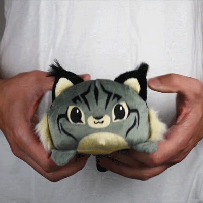 TeeTurtle Reversible Lynx Plushie