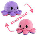 TeeTurtle Reversible Octopus Plushie (Purple + Pink)