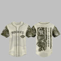 Rockies 2025 Armed Forces Day Night Jersey - Grishko.com