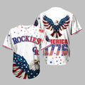 2025 Rockies Independence Day America 1776 Jersey - Grishko.com