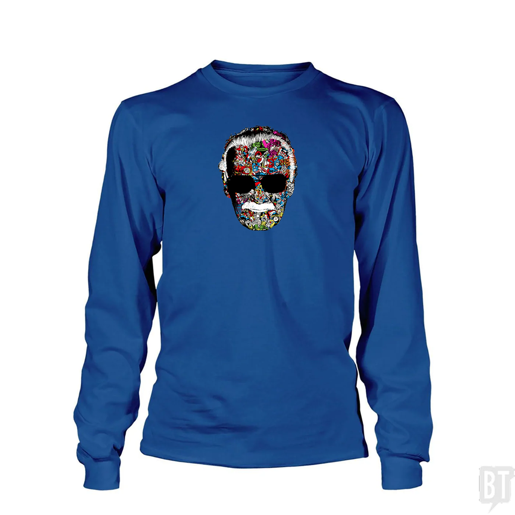 Stan Lee Man of Many Faces Long Sleeve