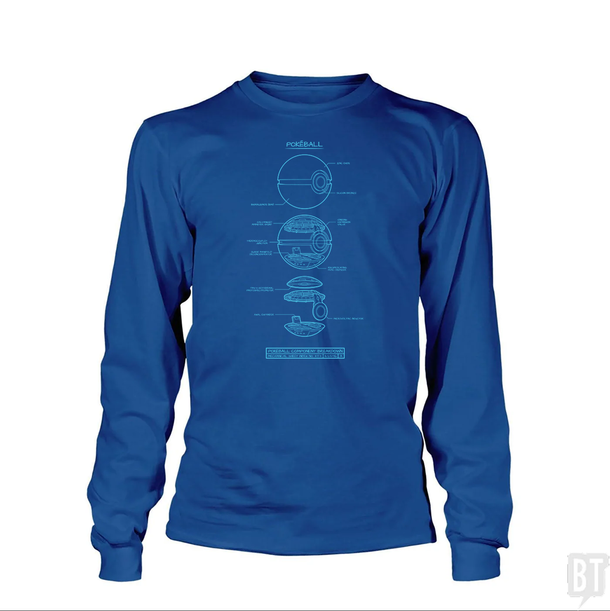 Pokeball  Long Sleeve