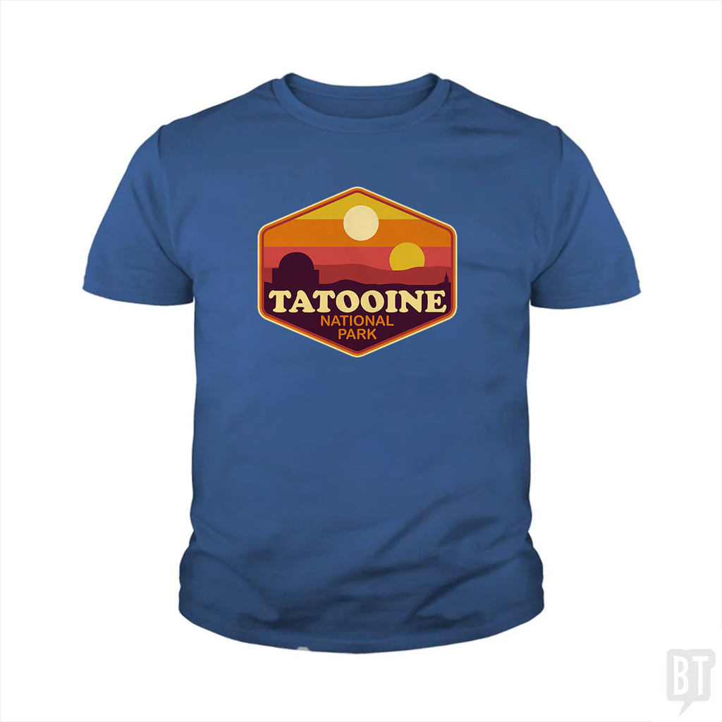 Tatooine National Park Kids Shirt