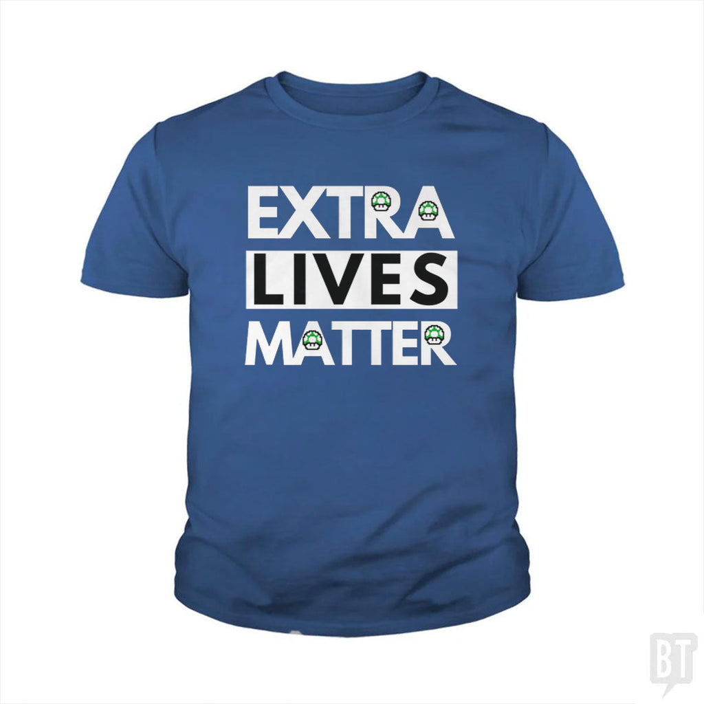 Extra Lives Matter Kids Shirt
