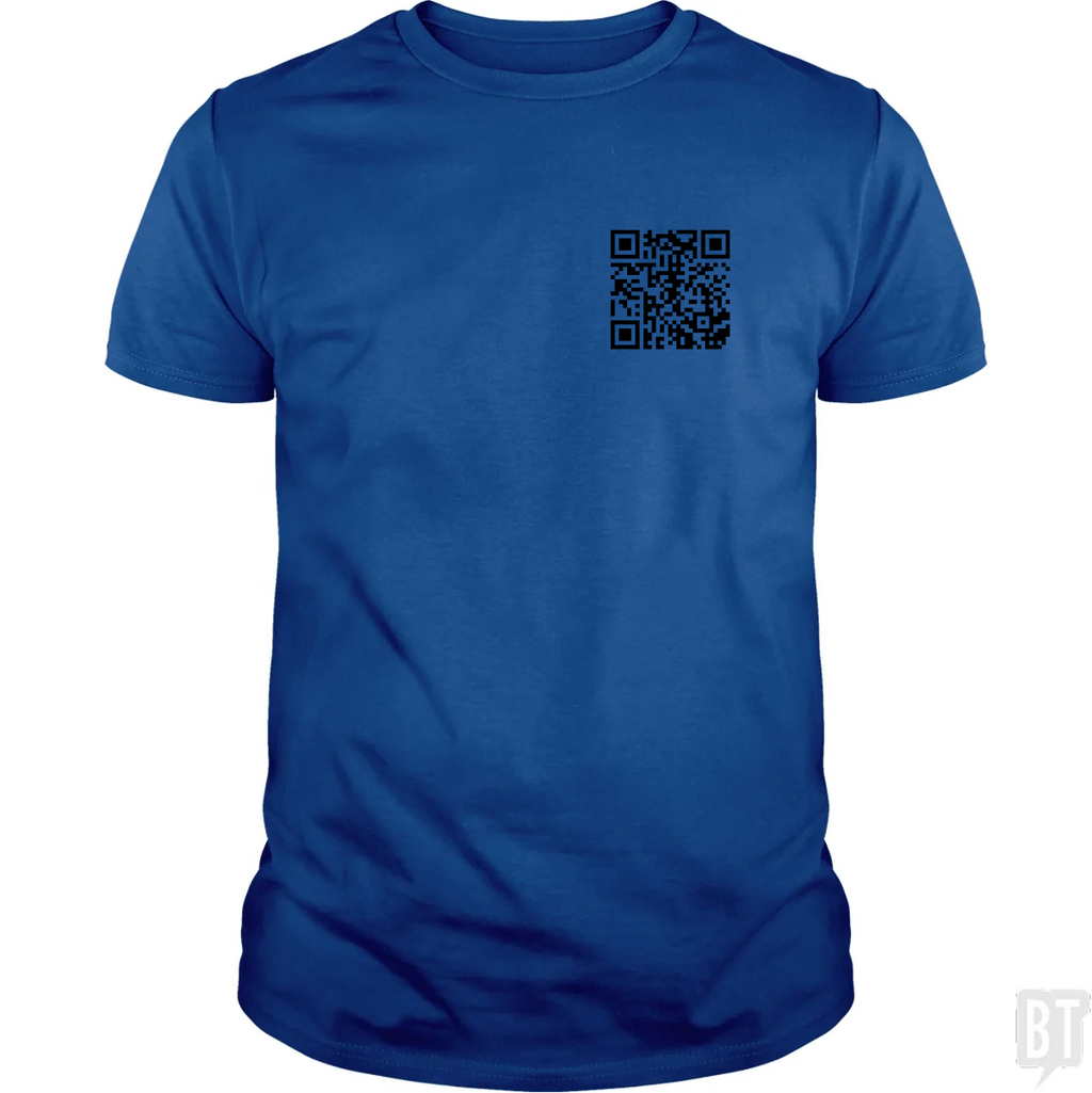 Rickroll QR Left Chest