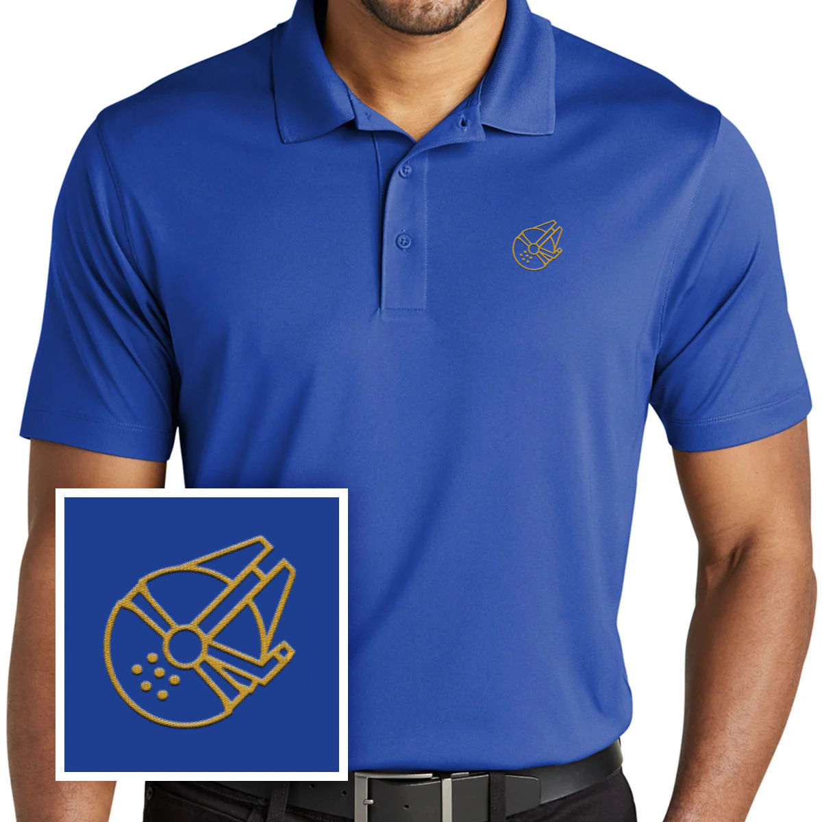Millenium Falcon Polo Shirt