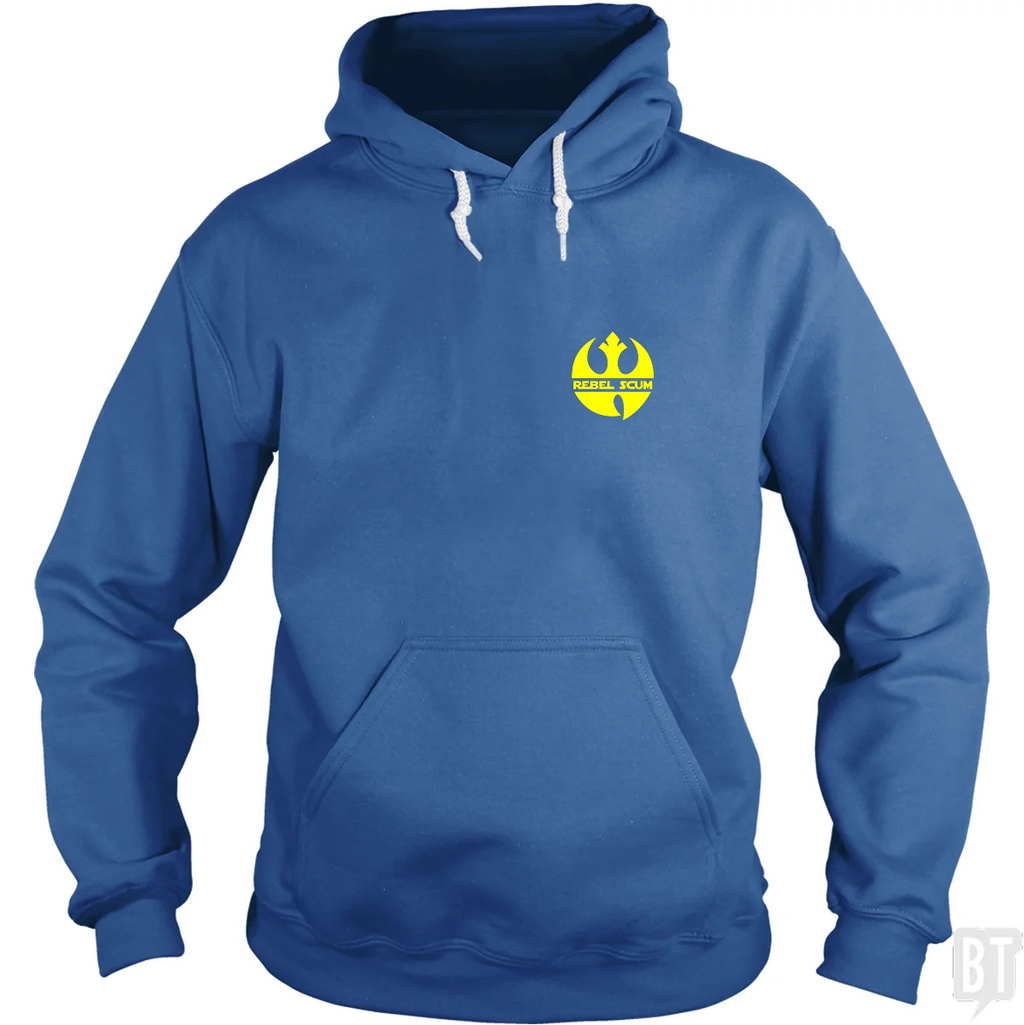 Rebel Scum 2 Left Chest Hoodie